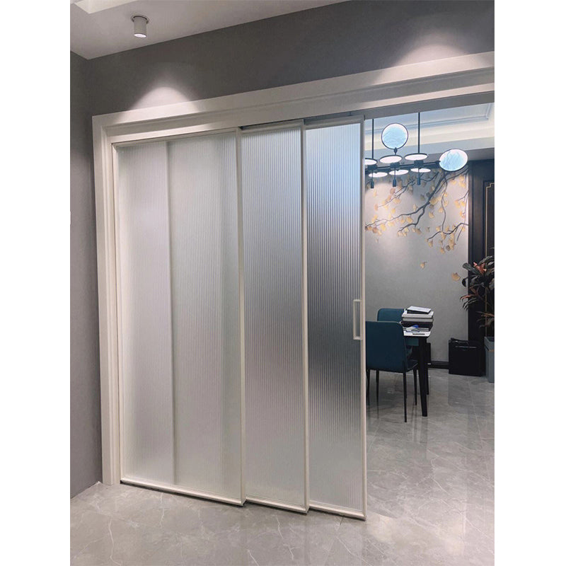 FOLAN 40 Sliding Door Triple Track  Three linkage long iris glass sliding door extremely narrow frame