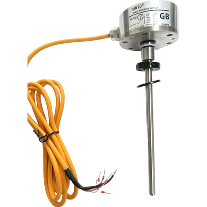 YANTUO GB Flat Pressure Resistant Displacement Transducer (Price please consult customer service) Float water level controller Magnetic ring type built-in pressure outer tube