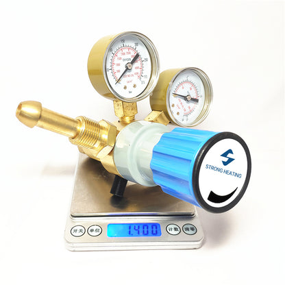 YONGJI Two-stage pressure reducer Starting lot of 6 pieces non-corrosive Gas Pressure Gauge Double-stage   pressure reducer  Oxygen pressure reducer Acetylene pressure reducer