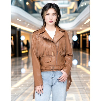 ZHENJIN Women's leather 02