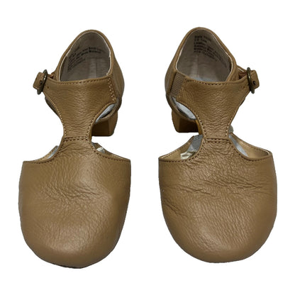 SHENDA Leather jazz sandals 01