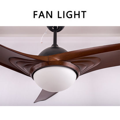 FENGZHIYUAN Ceiling fan light JY52-172   Nordic living room home electric fan Commercial retro ceiling fan