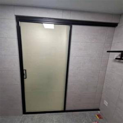FOLAN 40 sliding door monorail  Glass partition door very narrow edge aluminum magnesium titanium alloy