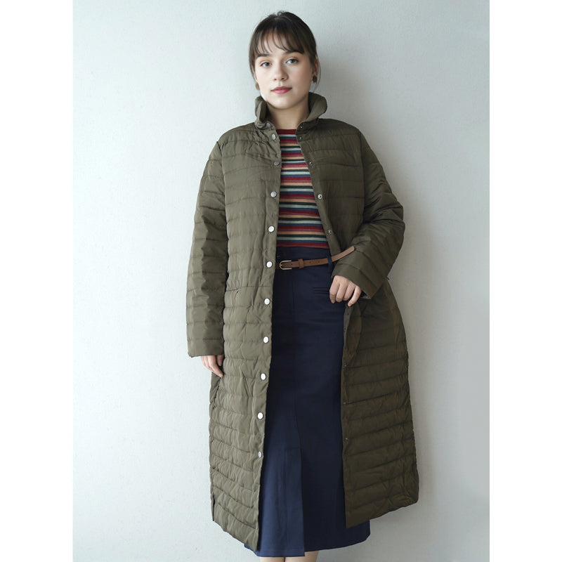ZHENJIN Women's long padded jacket