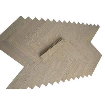 SHIJU European white oak herringbone spelling  Reinforced composite wood flooring wear resistant