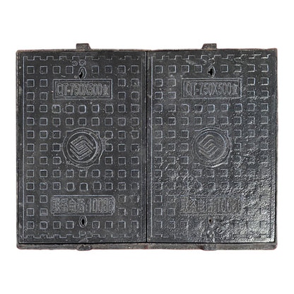 HESHENG Ductile cast iron manhole cover  Square well cover heavy drain trench cover plate