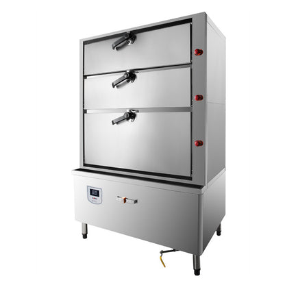 LEIDE Electromagnetic steamer Seafood steamer Commercial electric steamer High efficiency and energy saving