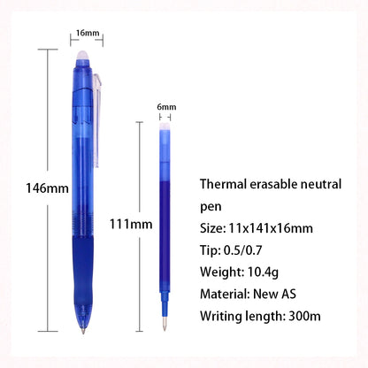 BAISI Thermal erasable gel pen GP-988  Quick dry press and wipe clean