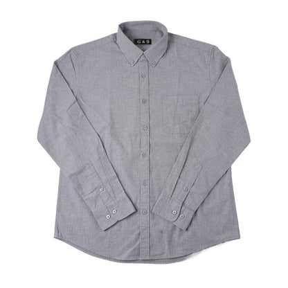 LESHI 2025 Autumn and winter new cotton color spun brushed casual shirt haute couture Business Shirt comforts  Slim Appear temperament long-sleeved shirt