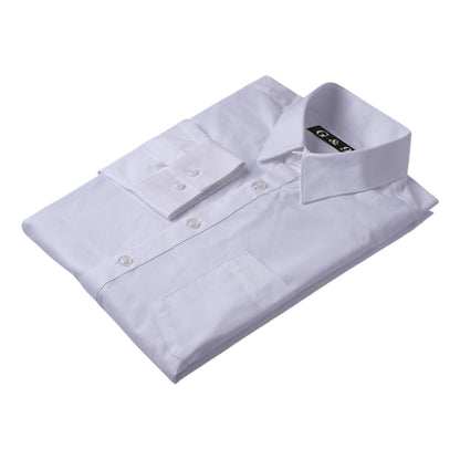 LESHI 2025 fall and winter 80 cotton business white shirt men's professional formal wear wrinkle-resistant easy care long-sleeved shirt