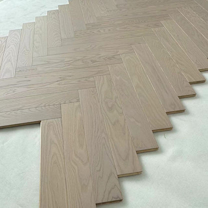 SHIJU European white oak herringbone spelling  Reinforced composite wood flooring wear resistant