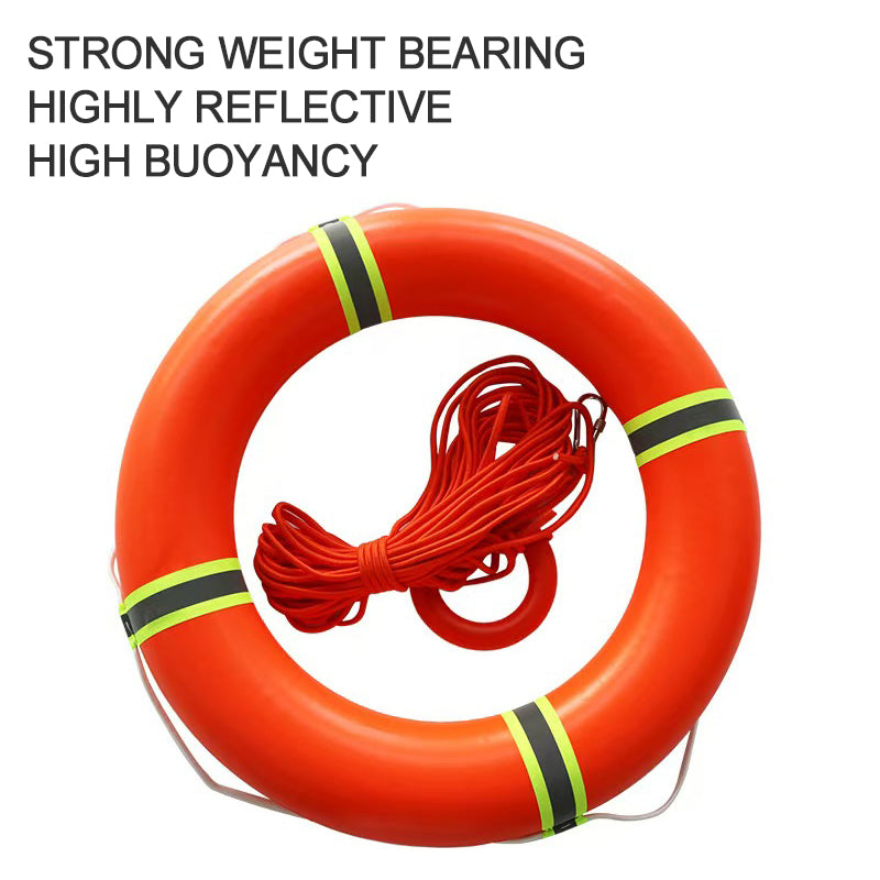 HUAAO Plastic life preserver Swimming ring 02 (Please consult customer service for specific prices) Specialized lifebuoys Thickened solid core emergency flood control