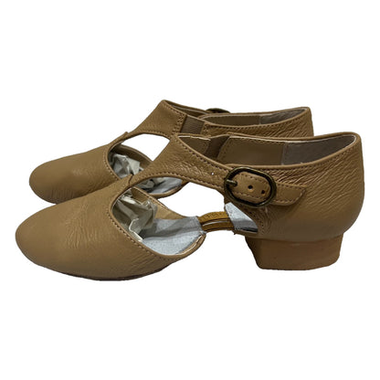 SHENDA Leather jazz sandals 01