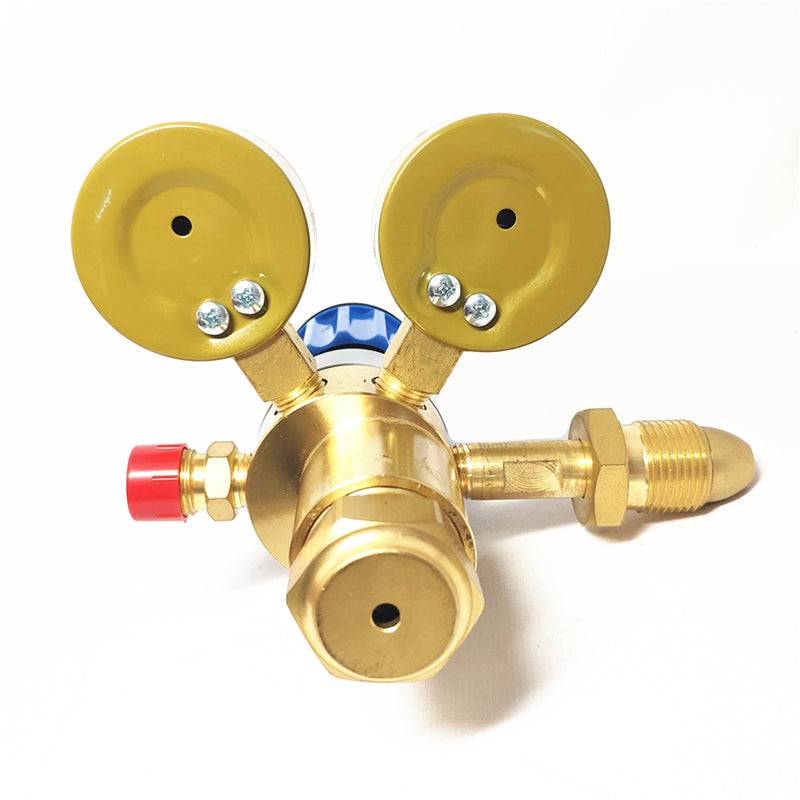 YONGJI Two-stage pressure reducer Starting lot of 6 pieces non-corrosive Gas Pressure Gauge Double-stage   pressure reducer  Oxygen pressure reducer Acetylene pressure reducer