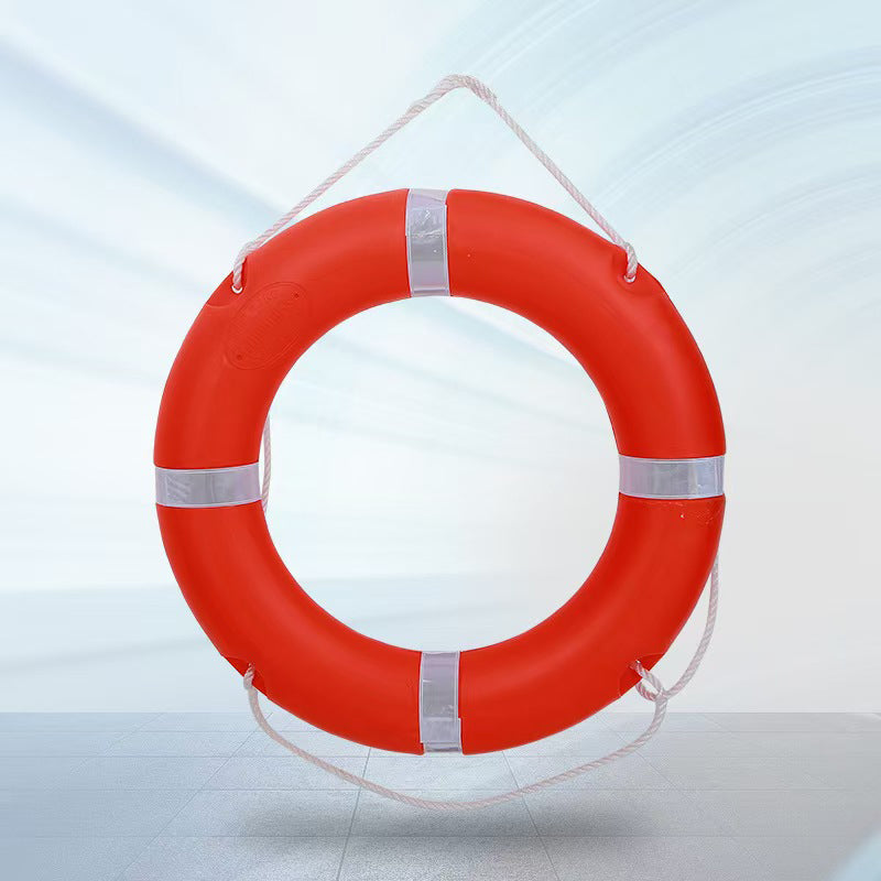 HUAAO Plastic life preserver Swimming ring 01 (Please consult customer service for specific prices) Specialized lifebuoys Thickened solid core emergency flood control