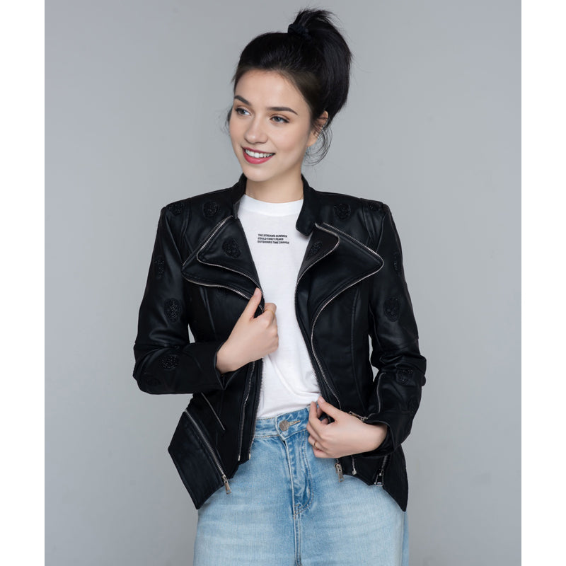 ZHENJIN Women's leather 03