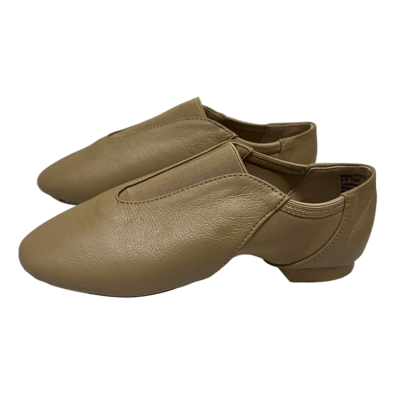 SHENDA Leather stretch jazz dance shoes 02