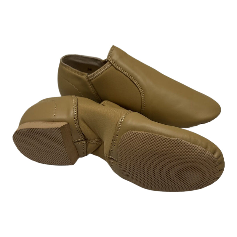SHENDA Leather stretch jazz dance shoes 01