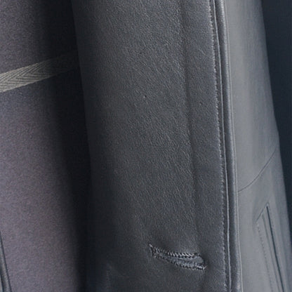 ZHONGDONGCHUN Vegetable-tanned leather coat