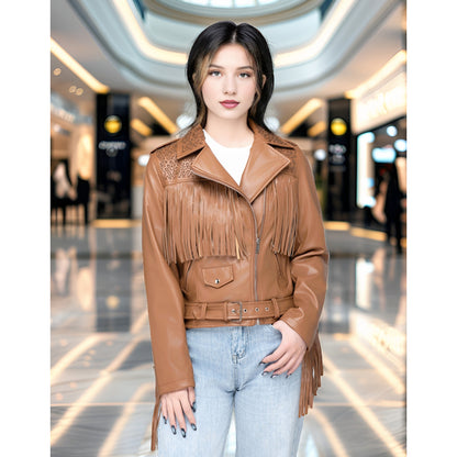 ZHENJIN Women's leather 02