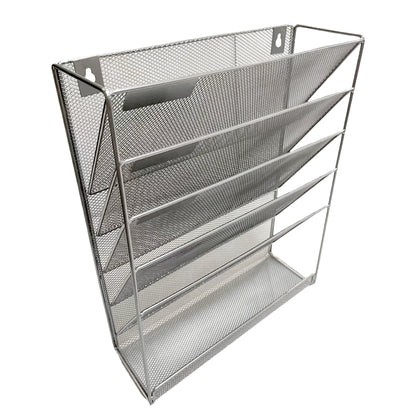YONGHAO Five Tier Wall Magazine Rack