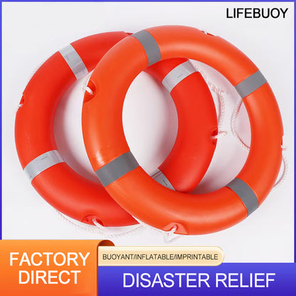 HUAAO Plastic life preserver Swimming ring 04 (Please consult customer service for specific prices) Rescue Swimming extraordinarily buoyant Boat Life Preserver Safety Line