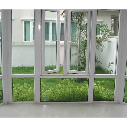 ZHONGJING Molded Steel Doors And Windows  Soundproof glass broken bridge aluminum doors and Windows