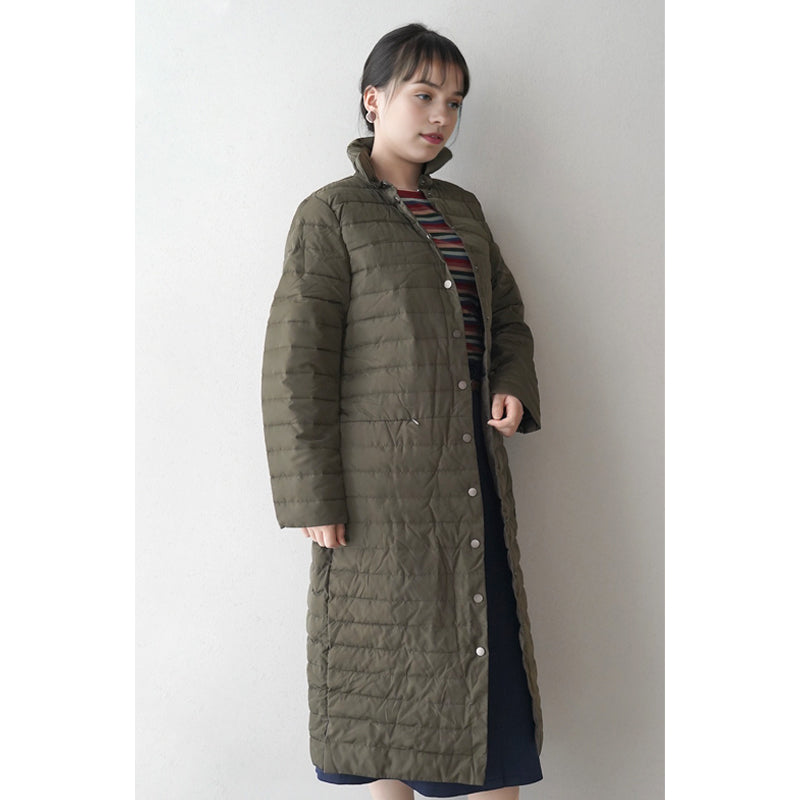 ZHENJIN Women's long padded jacket