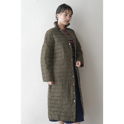 ZHENJIN Women's long padded jacket
