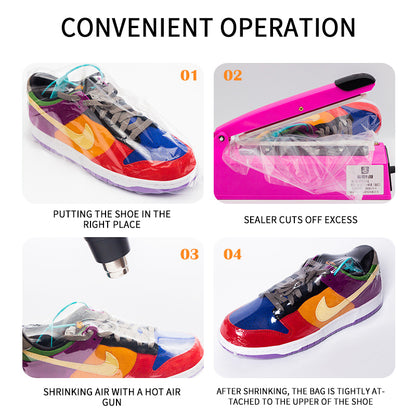 LIANYI Protective film for kids' basketball shoes (Please consult customer service for specific prices) Storage waterproof Rapid Heat Shrink