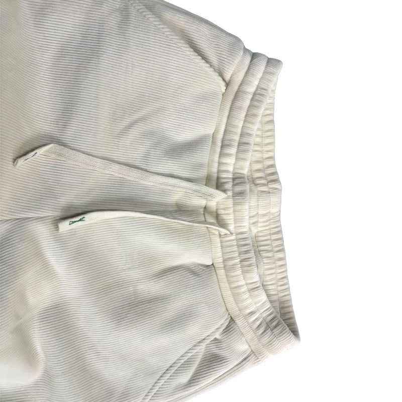 QINXI Composite pants length Starting quantity 8000 White Straight Leg Pants padded and lengthened Winter High Waist Draped