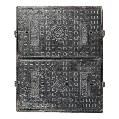 HESHENG Ductile cast iron manhole cover  Square well cover heavy drain trench cover plate