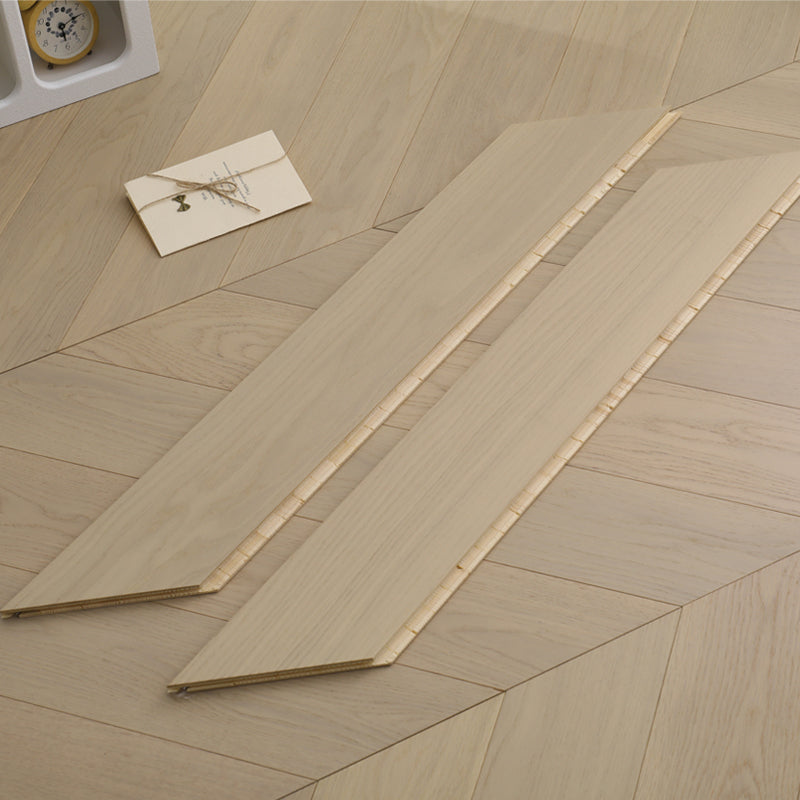 SHIJU Oak pure three layer fish bone  Thickening wear-resistant household environmental protection