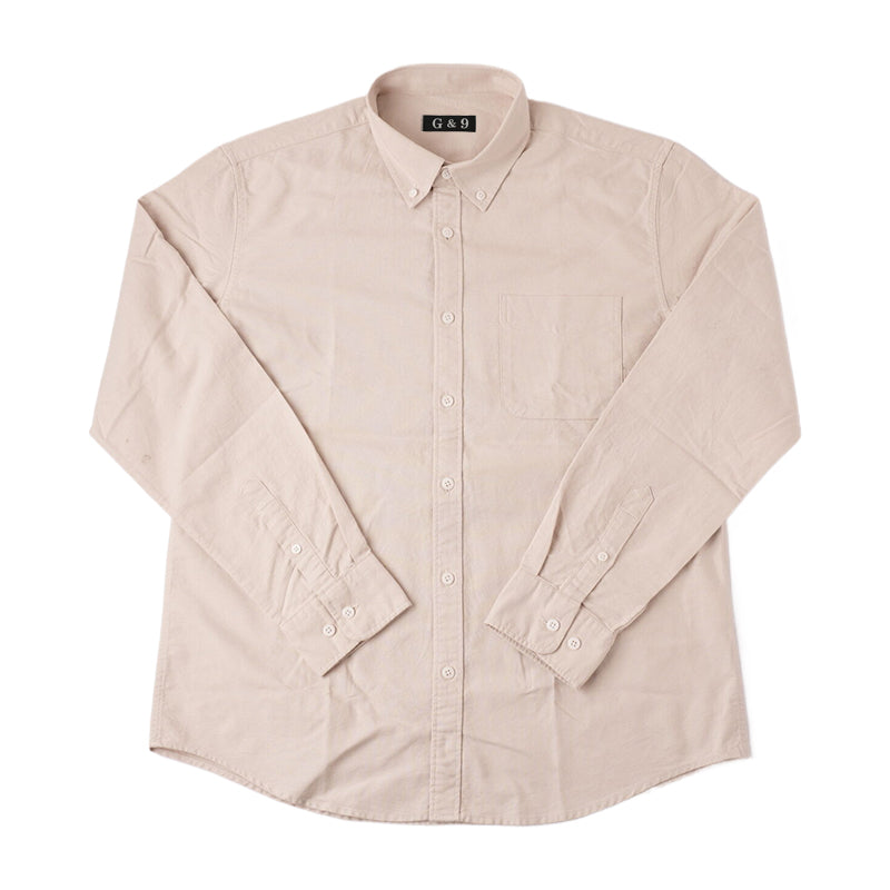 LESHI 2025 Autumn and winter new cotton oxford spinning long-sleeved shirt  business casual Men's Long Sleeve Shirts non-iron and easy care