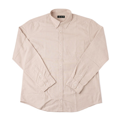 LESHI 2025 Autumn and winter new cotton oxford spinning long-sleeved shirt  business casual Men's Long Sleeve Shirts non-iron and easy care