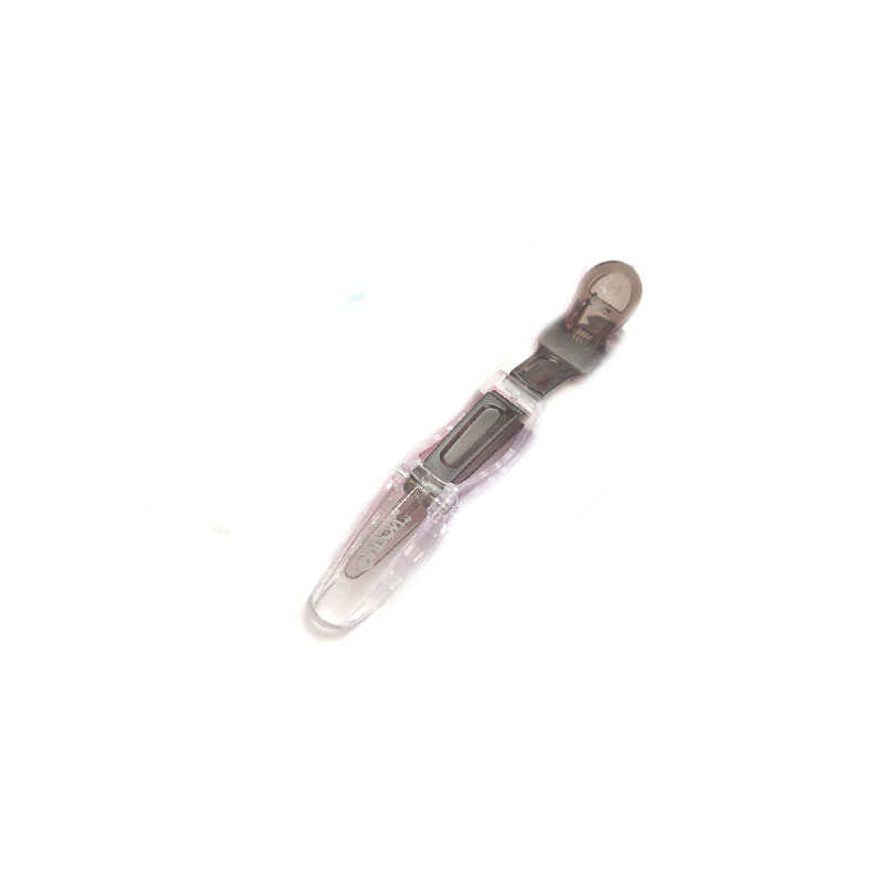 OUBAONI spring clip  Clear alligator clip Makeup positioning clip Styling clip
