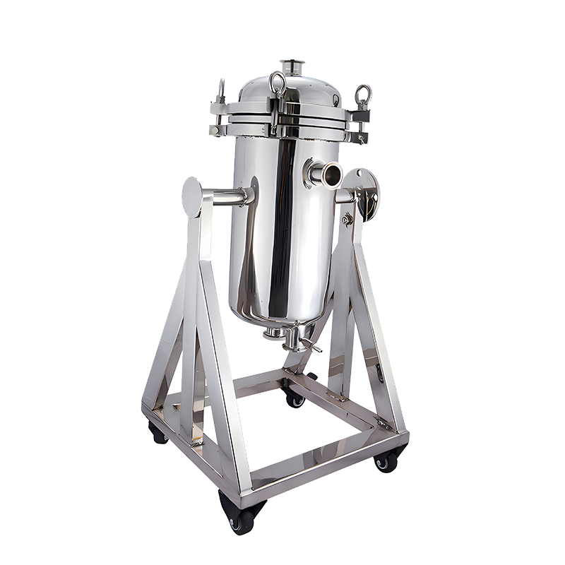 DUTE Stainless Steel Titanium Rod Filter（For specific pricing, please contact customer service）Safe Environmentally Friendly Horizontal Type Fine Chemical Raw Materials