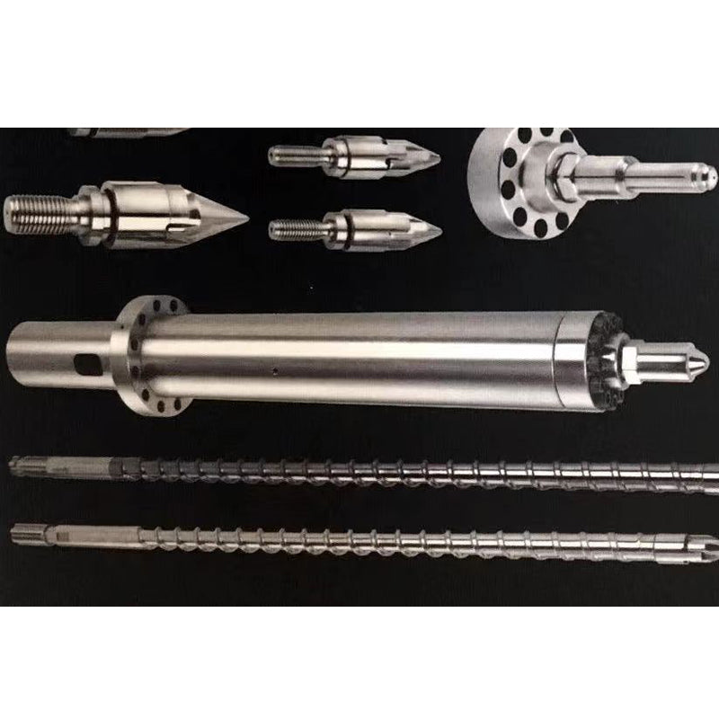 JUNSHUO Injection molding machine screw  Double alloy screw barrel