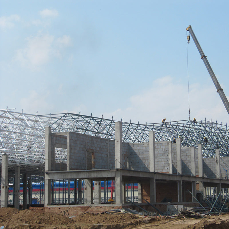 YUEGONG Processing, fabrication and installation of steel structure components (grid and truss) Manufacture custom steel structures to build design houses