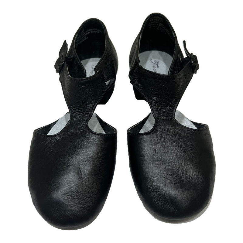 SHENDA Leather jazz sandals 02