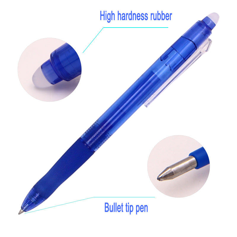 BAISI Thermal erasable gel pen GP-988  Quick dry press and wipe clean
