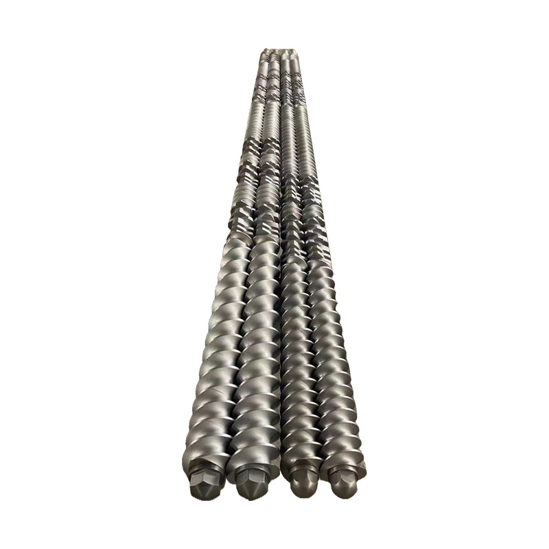 JUNSHUO Flat twin-screw barrels  Injection molding machine screw, extruder screw