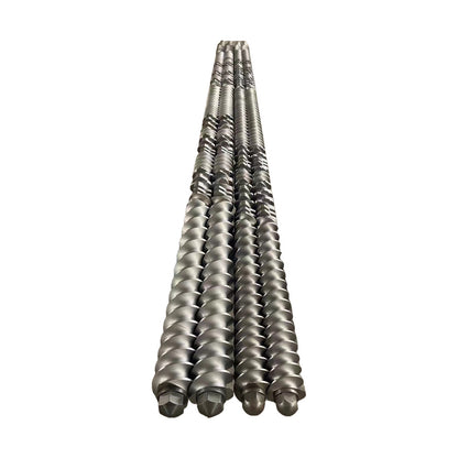 JUNSHUO Flat twin-screw barrels  Injection molding machine screw, extruder screw
