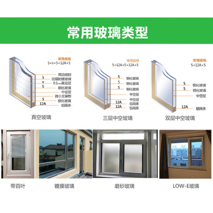 ZHONGJING System Windows And Doors  Soundproof glass broken bridge aluminum doors and Windows