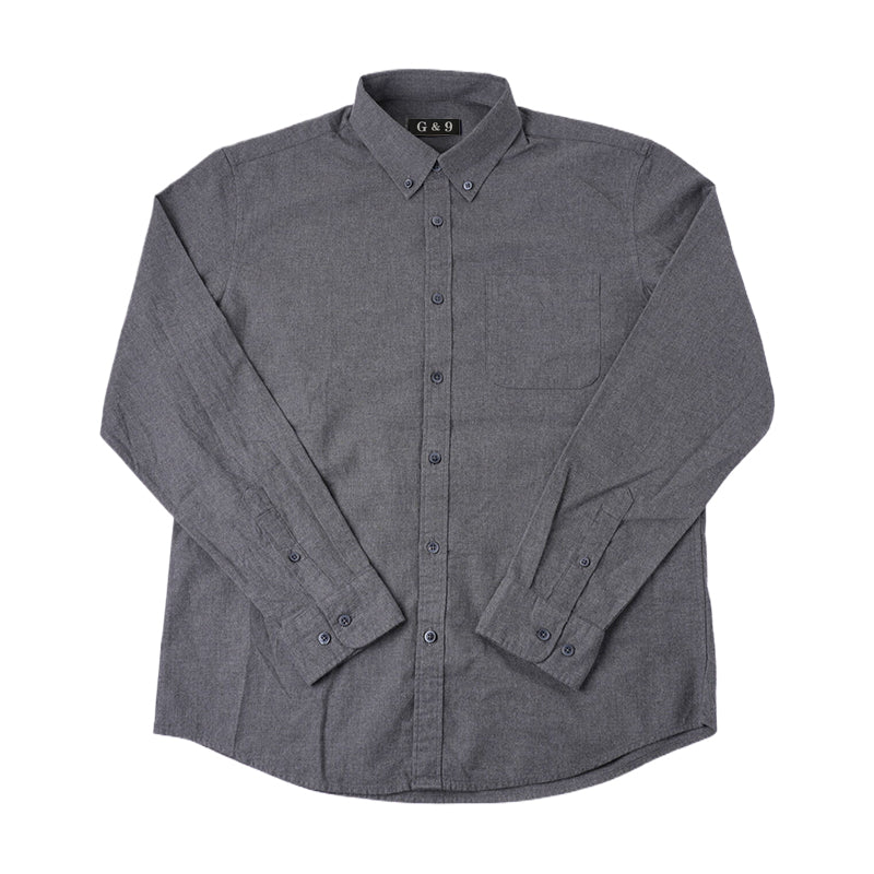 LESHI 2025 Autumn and winter new cotton color spun brushed casual shirt haute couture Business Shirt comforts  Slim Appear temperament long-sleeved shirt
