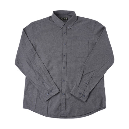 LESHI 2025 Autumn and winter new cotton color spun brushed casual shirt haute couture Business Shirt comforts  Slim Appear temperament long-sleeved shirt