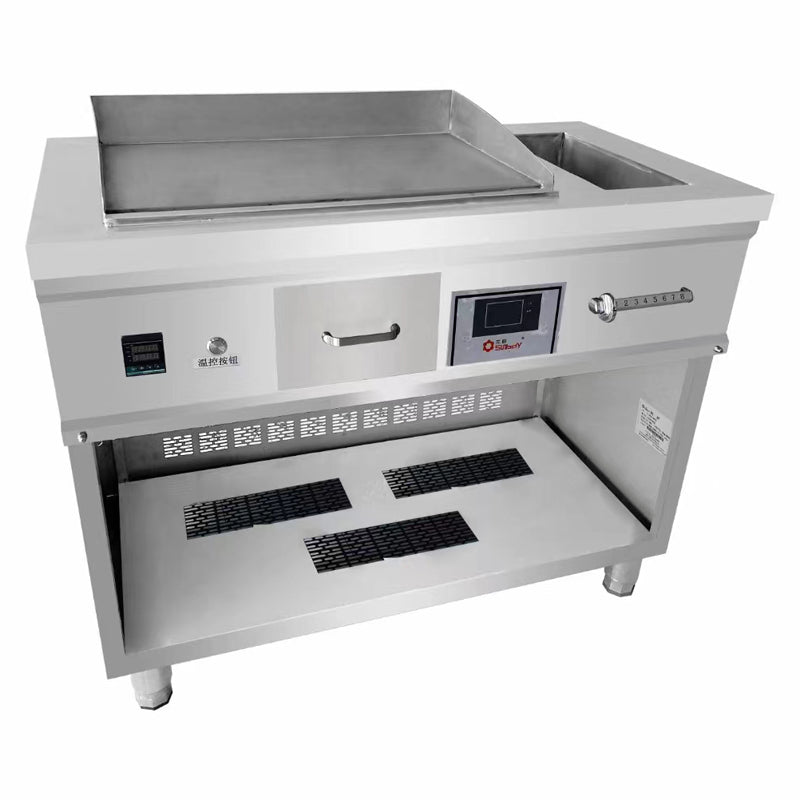 LEIDE Electromagnetic teppanyaki Vertical type teppanyaki Free temperature control