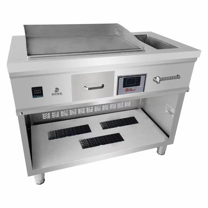 LEIDE Electromagnetic teppanyaki Vertical type teppanyaki Free temperature control