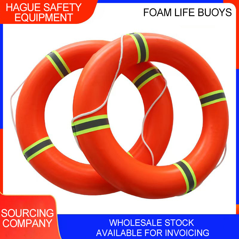 HUAAO Plastic life preserver Swimming ring 02 (Please consult customer service for specific prices) Specialized lifebuoys Thickened solid core emergency flood control