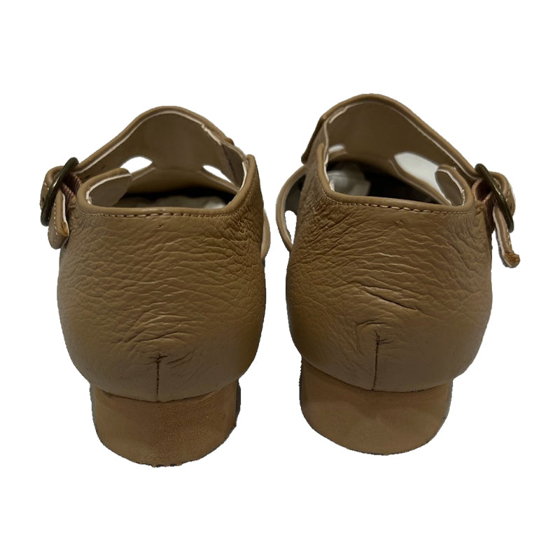 SHENDA Leather jazz sandals 01